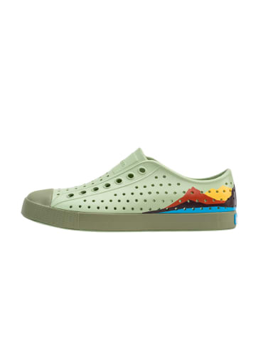 Native Slipper in Grün
