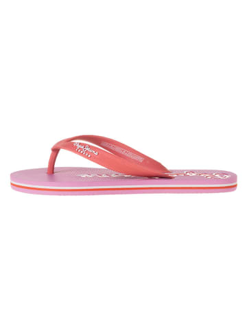 Pepe Jeans FOOTWEAR Japonki w kolorze czerwonym