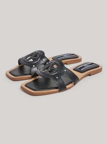 Pepe Jeans FOOTWEAR Klapki w kolorze czarnym