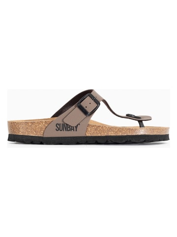 Sunbay Teenslippers "Camelia" bruin