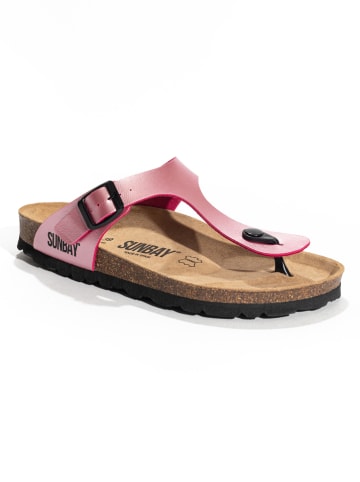 Sunbay Teenslippers "Camelia" lichtroze