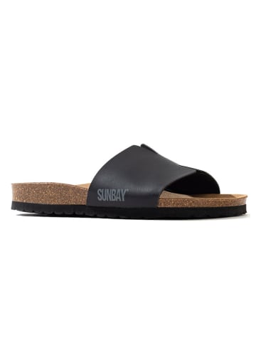 Sunbay Klapki "Djeelia" w kolorze czarnym
