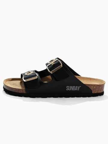 Sunbay Klapki "Jane" w kolorze czarnym