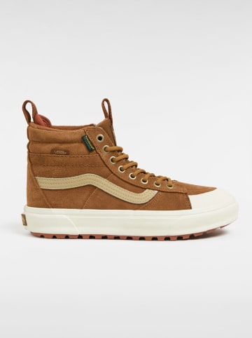 Vans Leder-Sneakers ''Sk8-Hi'' in Hellbraun