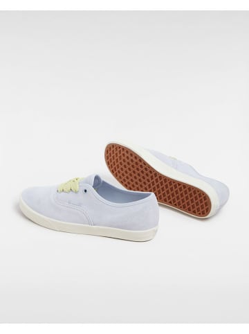 Vans Skórzane sneakersy w kolorze błękitnym