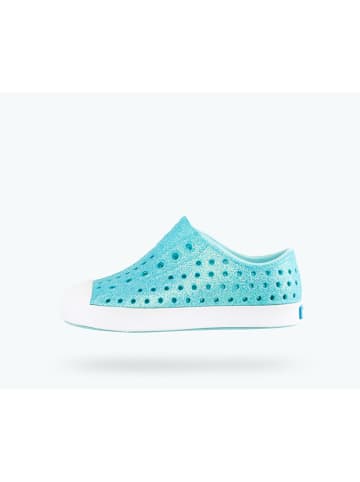 Native Instappers turquoise/wit