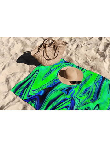 Foutastic Strandlaken "Esotic Aura" groen/blauw