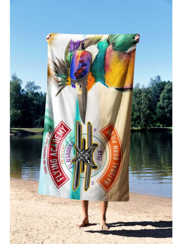 Foutastic Ręcznik plażowy "Flying Academi" ze wzorem