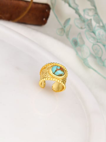 L'Atelier de Gaia Vergold. Ring mit Edelstein