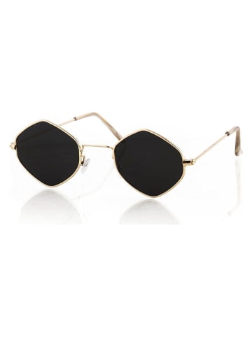 Lucky Bees Dameszonnebril goudkleurig/zwart