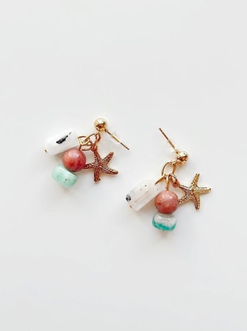 Lucky Bees Ohrstecker mit Edelsteinen