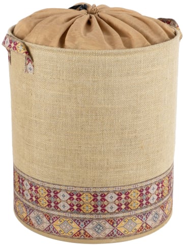 Lucky Bees Opbergmand beige - (H)40 x Ø 32 cm