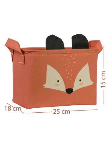 Lucky Bees Opbergmand oranje - (B)25 x (H)15 x (D)18 cm