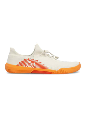 Groundies Barefootschoenen "G-Pure" crème/oranje