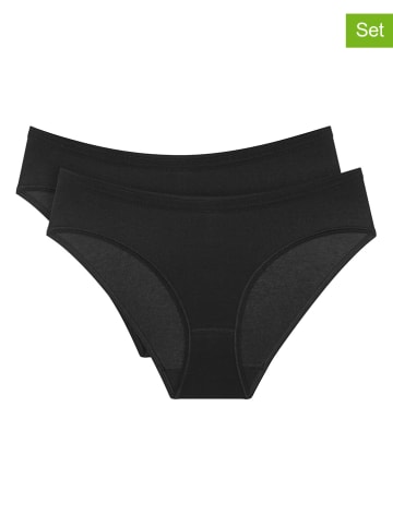 Triumph 2er-Set: Slips "Feel Of Cotton" in Schwarz