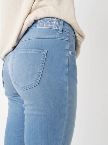 Toni Jeans-Caprihose "Perfect Shape" in Blau