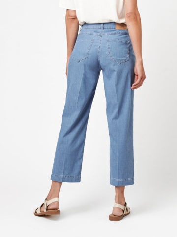 Toni Jeans-Culotte "Liv" - Wide Leg fit - in Blau