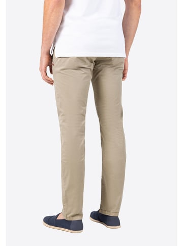Timezone Spodnie chino "Janno" - Slim fit - w kolorze beżowym