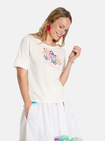 LIEBLINGSSTÜCK Shirt "Diane" wit/meerkleurig