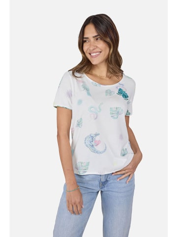 LIEBLINGSSTÜCK Shirt "Celice" in Weiß/ Bunt