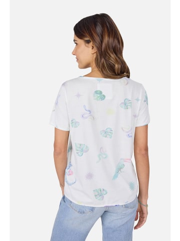 LIEBLINGSSTÜCK Shirt "Celice" in Weiß/ Bunt