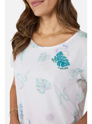 LIEBLINGSSTÜCK Shirt "Celice" in Weiß/ Bunt