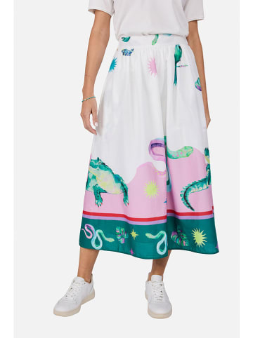LIEBLINGSSTÜCK Rok "Rahel" wit/meerkleurig