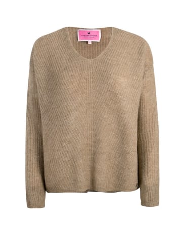 LIEBLINGSSTÜCK Sweter "Aliena" w kolorze jasnobrązowym