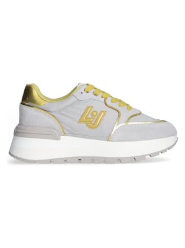 Liu Jo Sneakers in Grau/ Gelb
