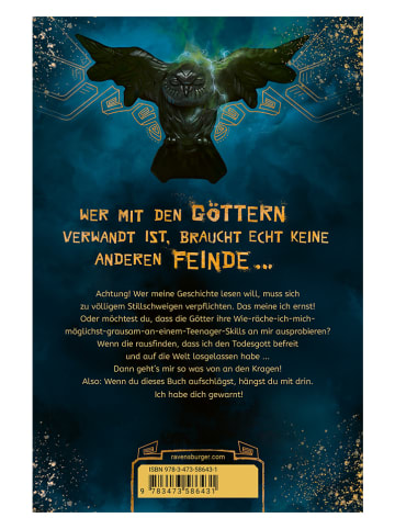 Ravensburger Jugendroman "Zane gegen die Götter 1 - Sturmläufer"