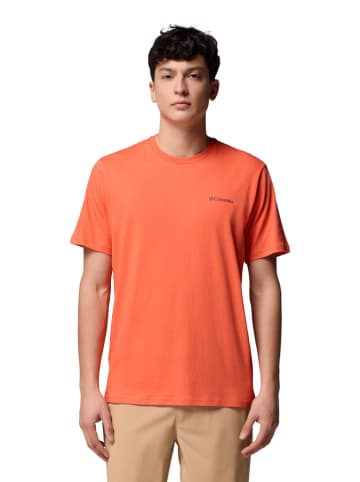 Columbia Koszulka funkcyjna "North Cascades" w kolorze pomarańczowym