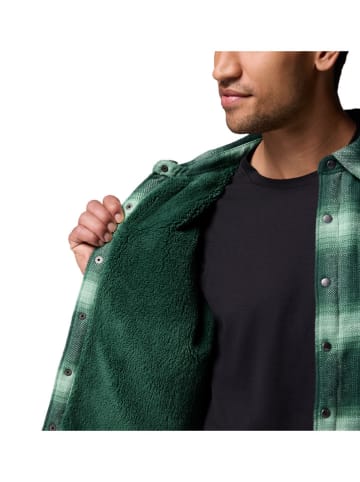 Columbia Fleece-Hemdjacke "Windward II" in Grün