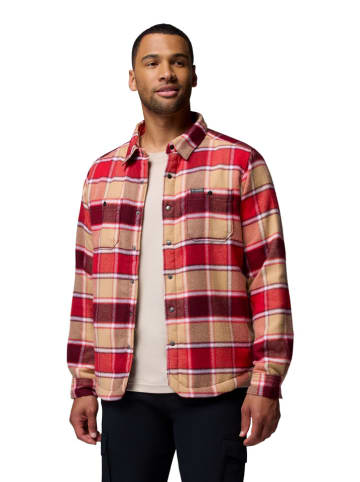 Columbia Fleece-Hemdjacke "Windward II" in Bordeaux