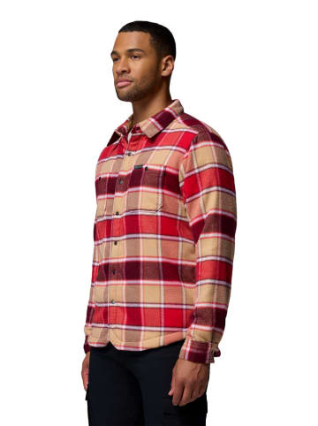 Columbia Fleece-Hemdjacke "Windward II" in Bordeaux