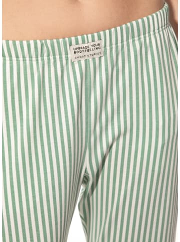 SHORT STORIES Pyjamabroek groen/wit