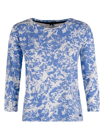 SHORT STORIES Longsleeve blauw/wit