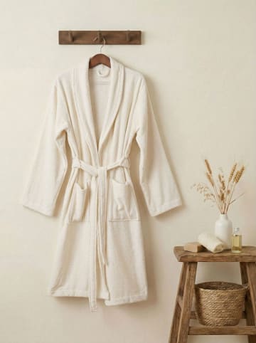 Elizabed Bademantel in Creme