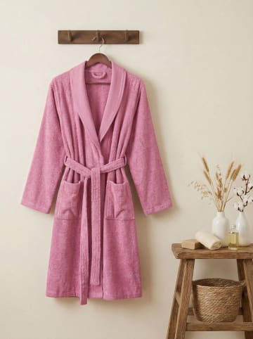 Elizabed Bademantel in Pink