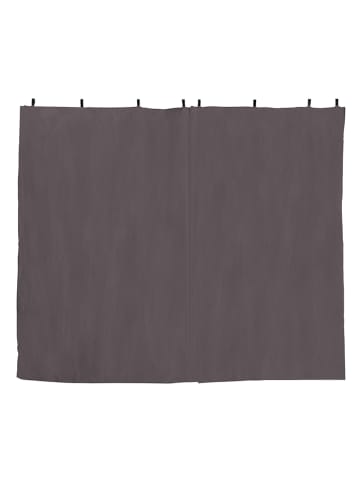 Inkazen Universeel gordijn voor een pergola grijs - (L)215 x (B)390 cm
