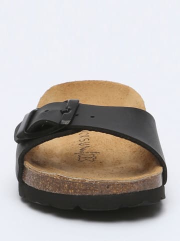 BACKSUN Slippers zwart