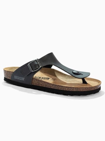 BACKSUN Teenslippers "Singapore" antraciet