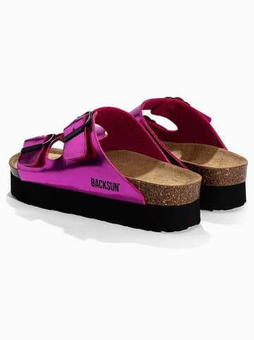 BACKSUN Pantoletten "Maldives" in Pink
