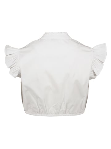 Almsach Dirndlbluse in Weiß