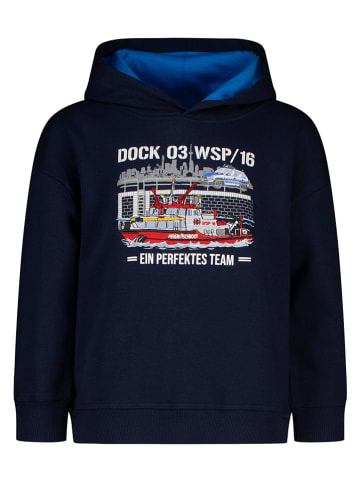 Salt and Pepper Hoodie in Dunkelblau