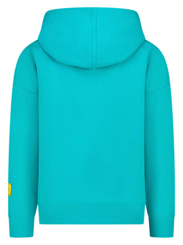 Salt and Pepper Hoodie in Türkis