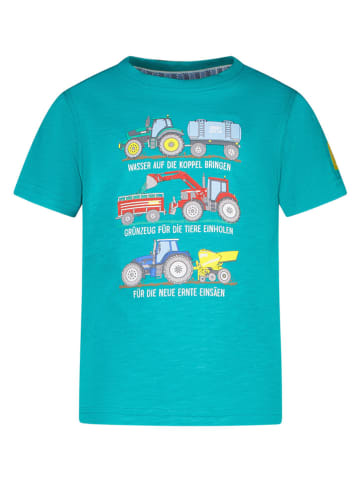 Salt and Pepper Shirt in Türkis