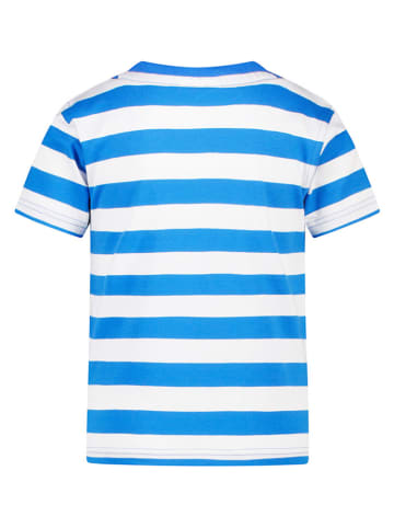 Salt and Pepper Shirt in Weiß/ Blau