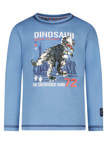 Salt and Pepper Longsleeve in Hellblau
