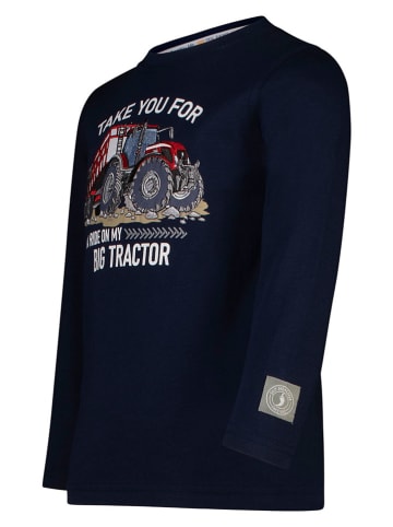 Salt and Pepper Longsleeve donkerblauw