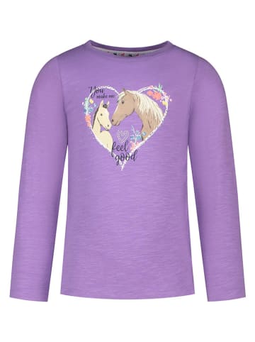 Salt and Pepper Longsleeve paars